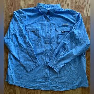 Columbia Light Blue Women's Shirt